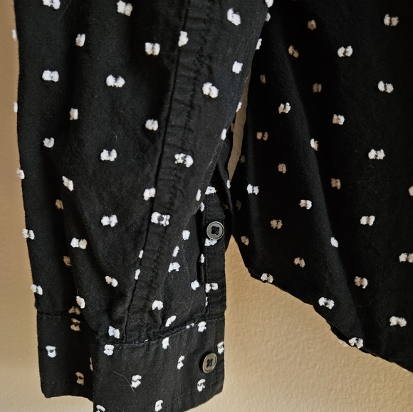 Banana Republic Dobby Untucked Classic Shirt in Women's M - Picture 6 of 13